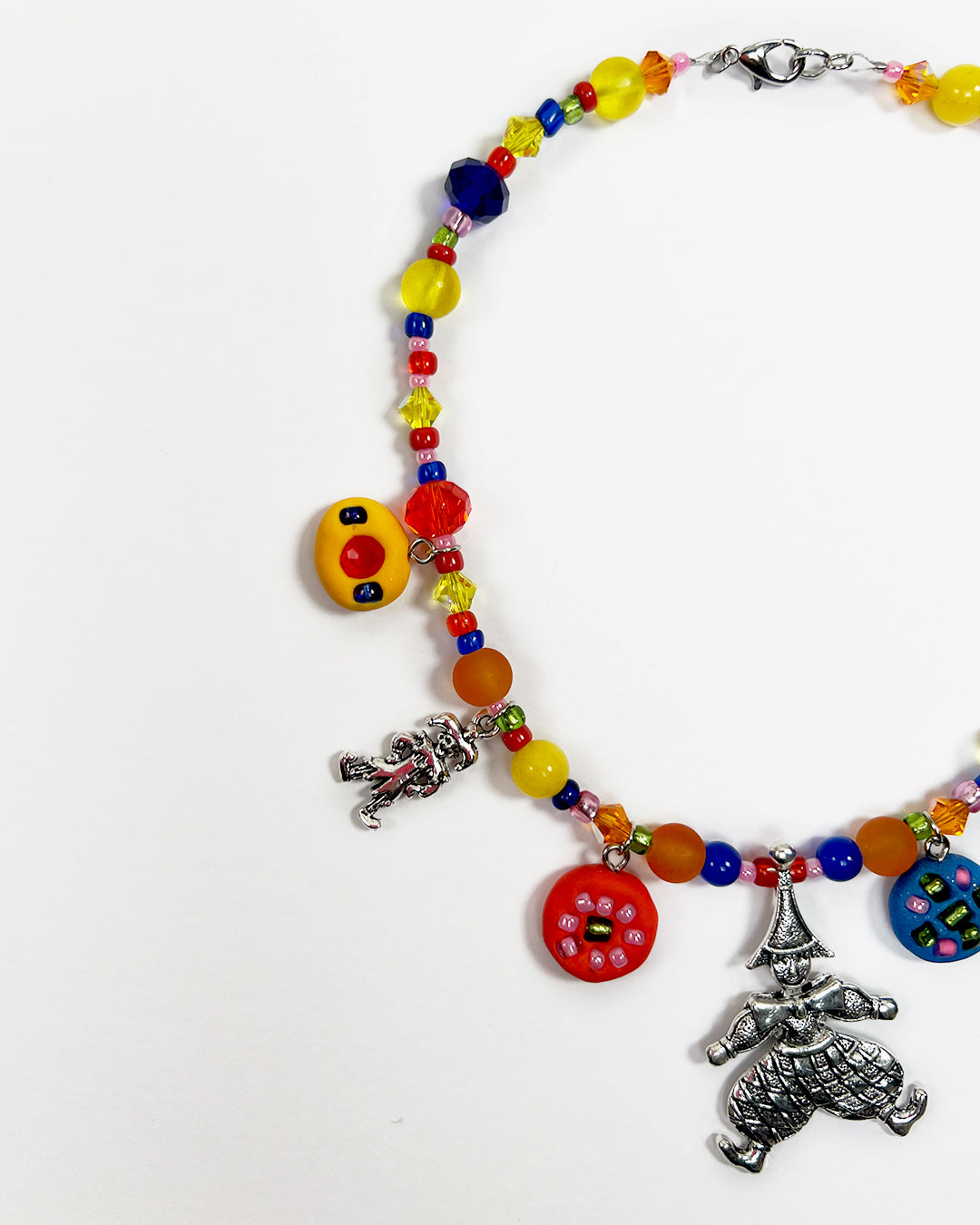 Clown Beaded Necklace