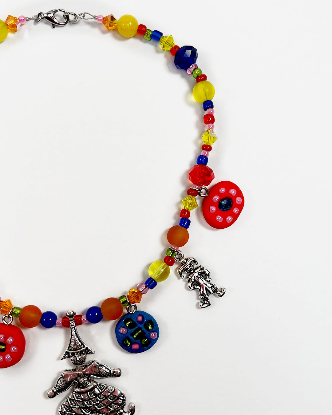 Clown Beaded Necklace