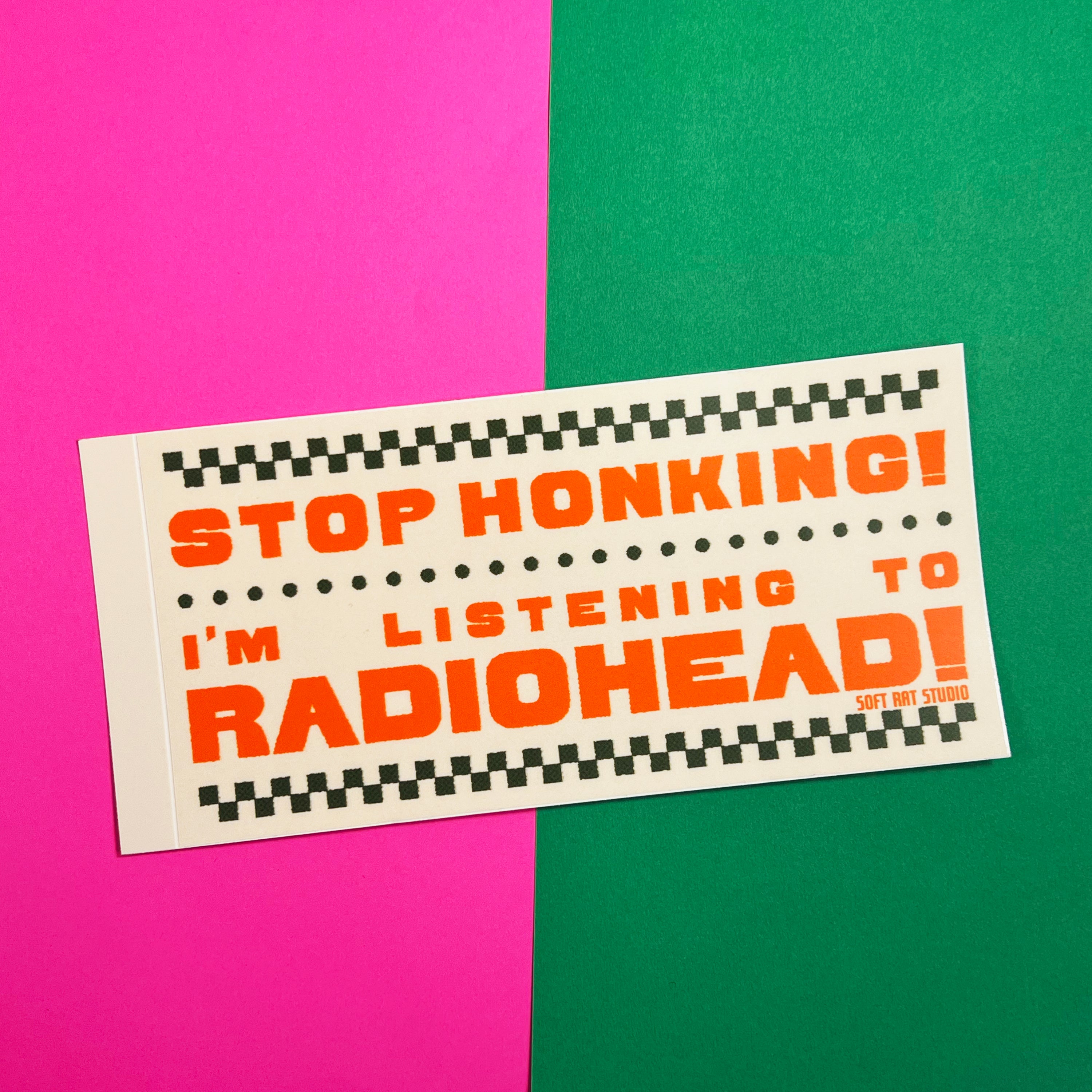 Radiohead Bumper Sticker