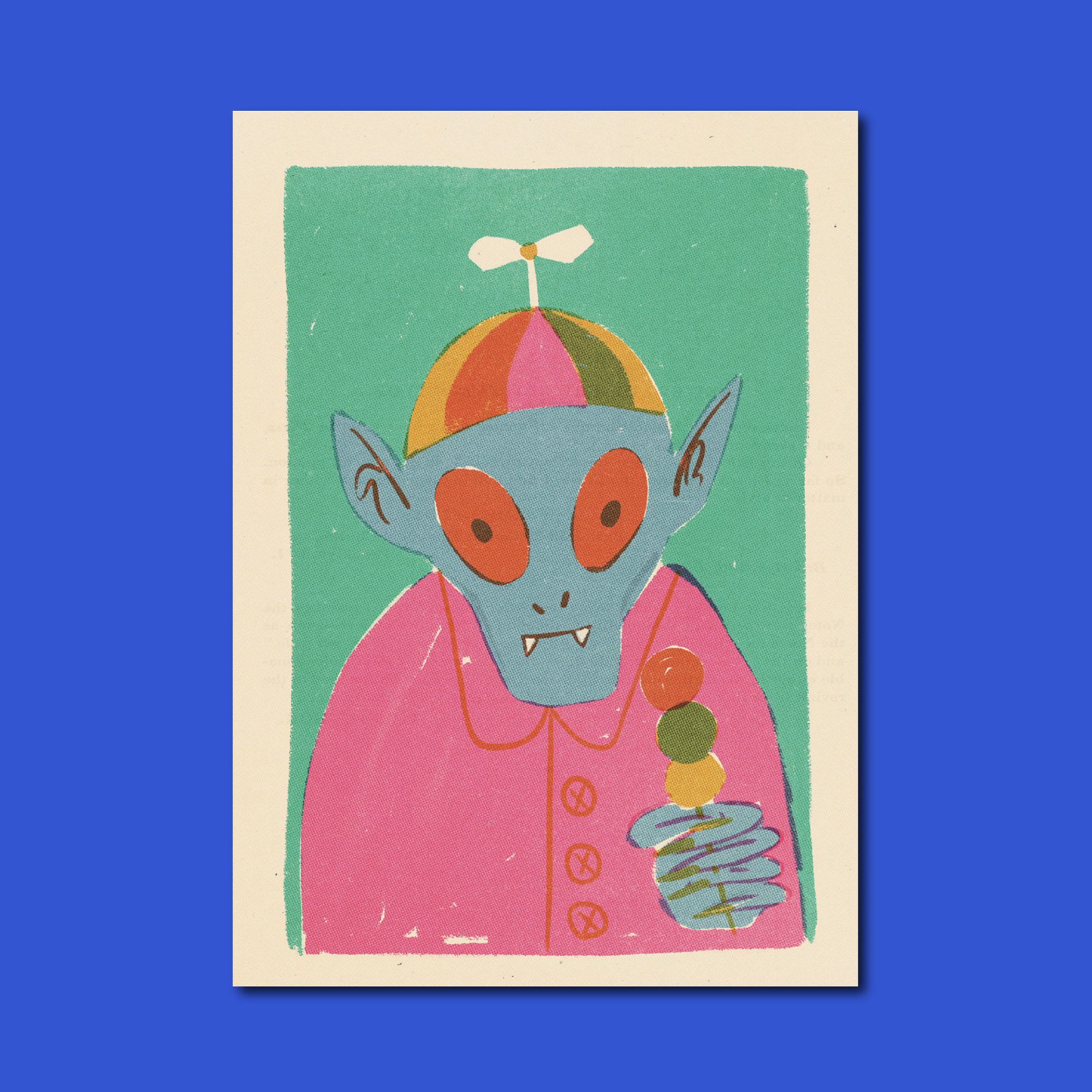 Silly Snack I Art Print