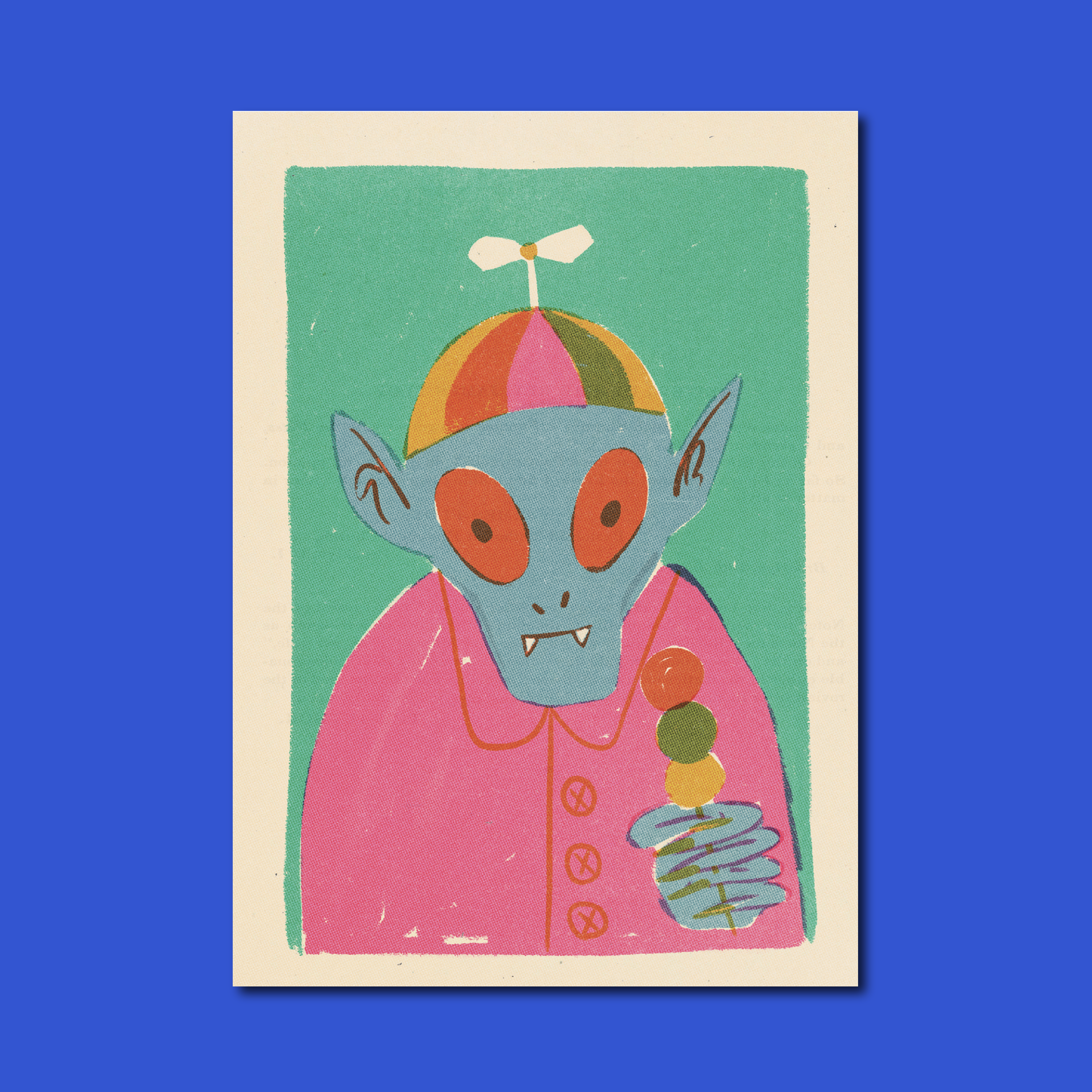 Silly Snack I Art Print