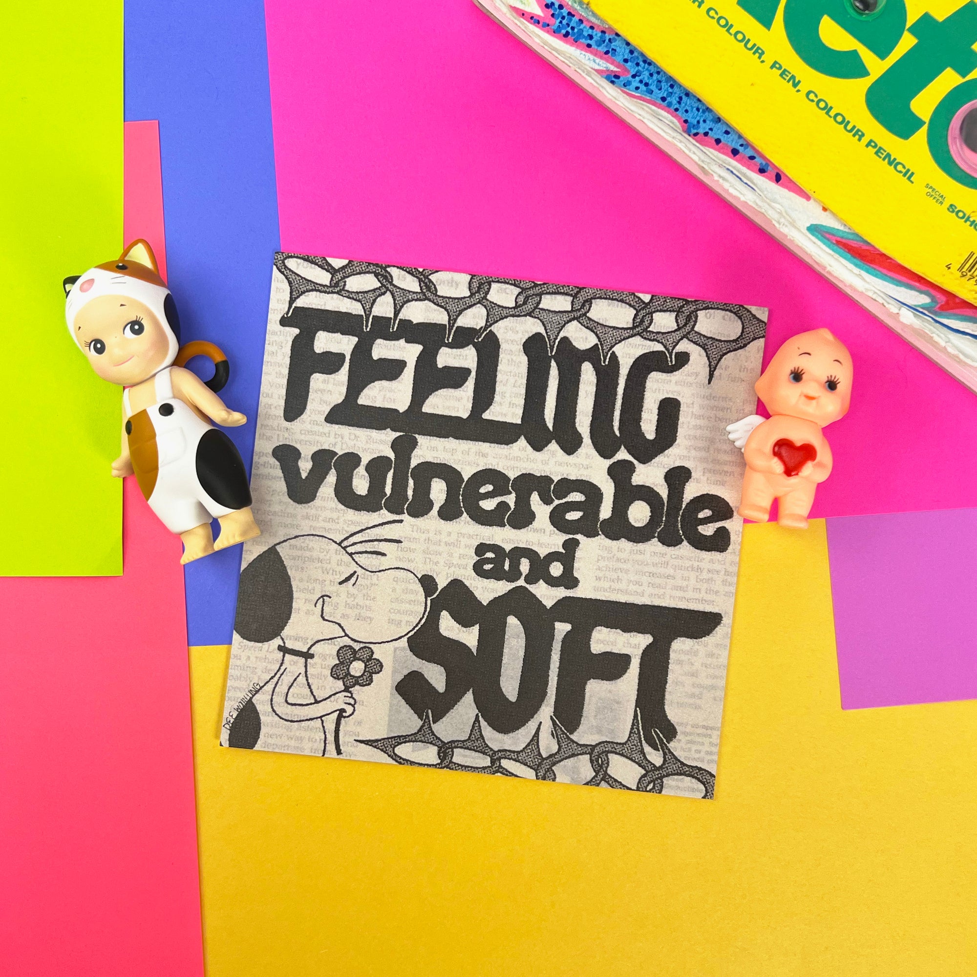 Feeling Vulnerable Art Print